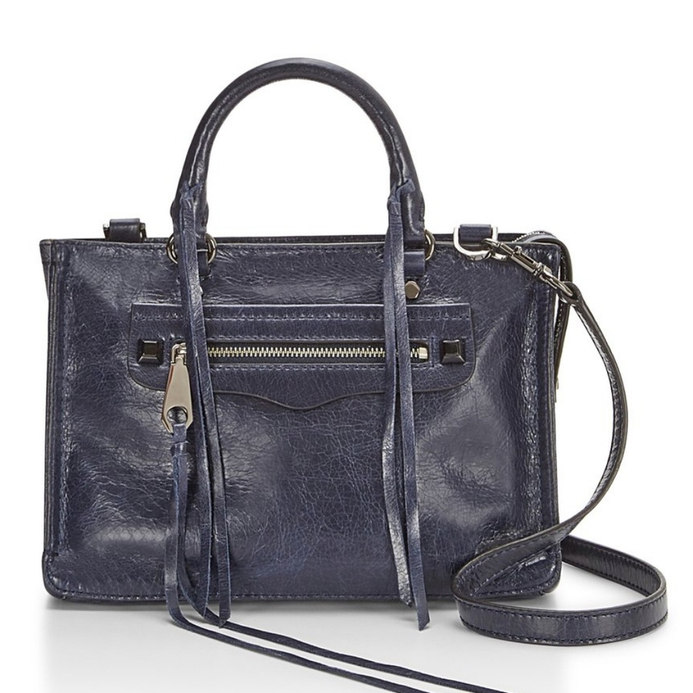 Micro Regan Satchel in Moon